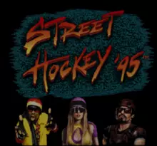 Image n° 1 - screenshots  : Street Hockey '95 (Beta)